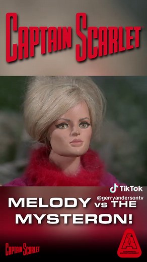 Melody Angel Battles Mysteron Duplicate in Captain Scarlet