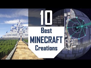 TOP 10 MINECRAFT Creations | Best & Amazing Minecraft Builds