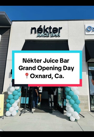 Nékter Juice Bar is now open in Oxnard, Ca. If you’ve started your health journey for 2026, then this is your sign to check them out! They offer fresh juices, Açaí bowls, mini protein waffles 🧇, smoothies and more! Prices are very reasonable and they also have a rewards program if you download the App. . . #nekterjuicebar #healthy #805 #oxnard #acaibowls
