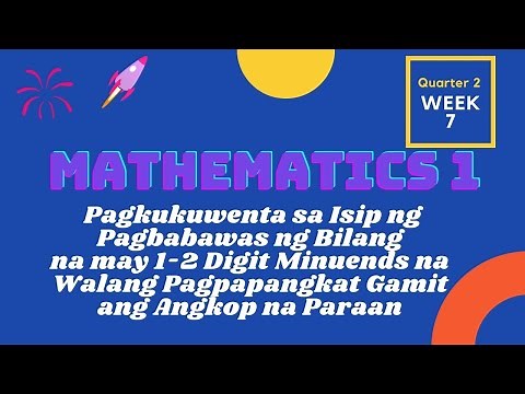 Grade-1 Mathematics Quarter 2 Week 7