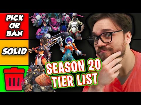 Season 20 META Tier List #Overwatch2