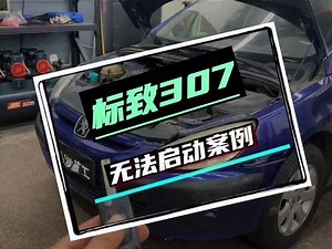 标致307p0337故障码解决方法