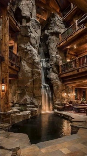 Modern A-Frame Kitchen in a Forest Retreat 🌲🖤