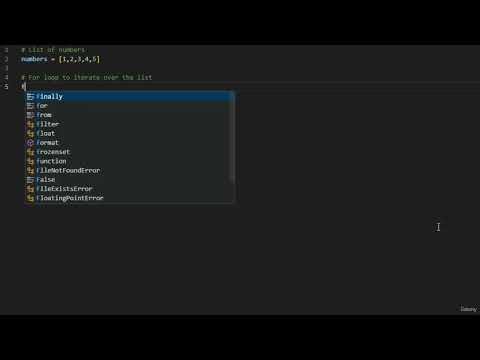 How to use for loops in python