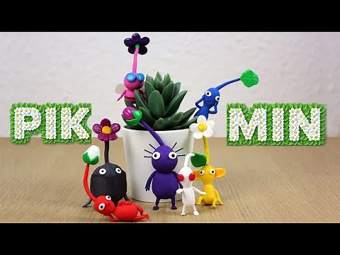 Making PIKMIN with CLAY!