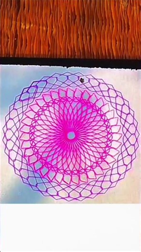 Design making me feel better🤪🤪 spirograph drawing🥰🥰#spirograph #handwork #homework #art #shorts