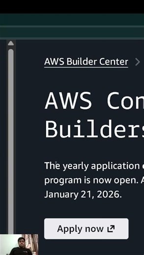 AWS Community Builder Program 2026 || Earn Free Swags & Certificates || #aws