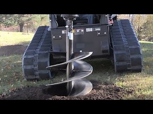 Skidsteer Attachment, Auger Training by Erskine- Earthmoving from Herc Rentals