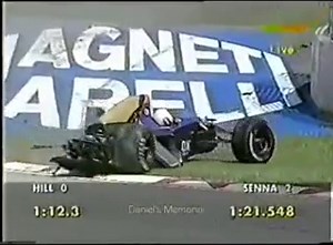 El accidente de Roland Ratzenberger en Imola, en 1994. (YouTube)