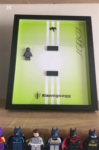 Lamborghini Countach #76908 Lego Speed Champion Wall Mounted Frame - Etsy