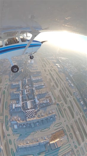 17K views · 319 reactions | Flying over the top of KLAX without...