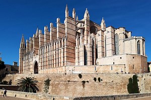 Palma Cathedral in Palma de Mallorca, Spain