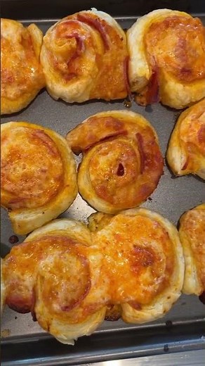 Puff Pastry Pizza Pinwheels