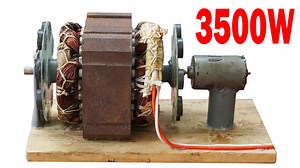 109K views · 754 reactions | I Turned My Washing Machine Motor Into A Powerful Permanent Generator Easily | DIY Balcony Garden | Facebook