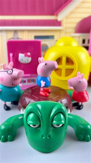 ASMR RELAXING SATISFYING WITH UNBOXING GEORGE VS MARIO vs SUZIE #Shorts