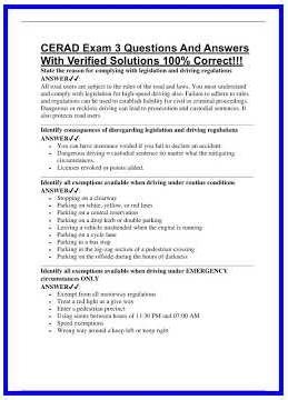 CERAD Exam 3 Questions And Answers With Verified Solutions 100 Correct 636x882