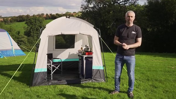 Open Dec 4th's Advent Calendar window at https://www.ukcampsite.co.uk/advent/ for a chance to win a wonderful OLPRO Pod Kitchen/Storage Tent worth £230 | UKCampsite.co.uk