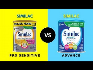 Similac Pro Sensitive Vs Similac Advance