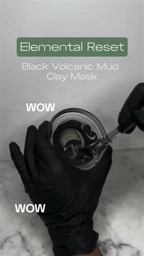 Elemental Reset - Black Volcanic Mud Clay Mask