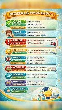 All Modals in One Shot 🔥 | English Grammar | Bridge Course | BrightMinds Class 6 to 10