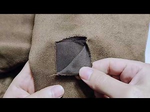 A magic stitch to repair a tricky hole in your jacket yourself without leaving any trace