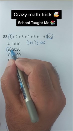 #SchoolTaughtMe #BackToSchool Did you know how to do this? 🤯 🤯 #math #mathtrick #maths #sat #psat #guinnessandmathguy #fyp #school