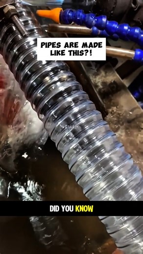 Did You Know How Pipes Are Actually Made? #shorts #didyouknow