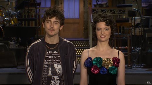 Timothée Chalamet dedicates a brutal song to Sarah Sherman in 'SNL' promo