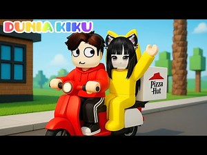 Yuta and Mio Become Pizza Couriers Delivering 100 Pizzas to Customers😱 | ROBLOX