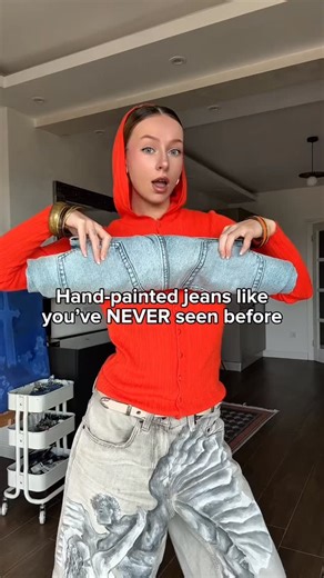 OTA MU EVA on Instagram: "Hand painted custom jeans by meeee #custom #jeans #jeans 2025 #hand-painted #streetwear #denim brand #fashion #fashionstyle #jeanslovers #denim clothing #denim clothing #denim suit #jeans suits #jeanslover #streetwear brand #Hand-painted jeans #Christianbrand #Christian jeans #Fashion tips for custom jeans,jeans, jeans 2025, hand-painted , streetwear , denim brand , fashion , fashion style , jeans lovers, jeans clothes , denim outfit , denim outfits , jeans lover , stre