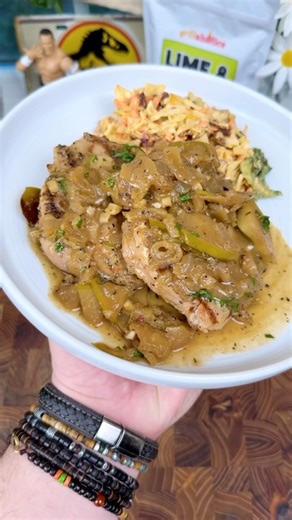 Apple butter pork chops #recipe #shorts ￼