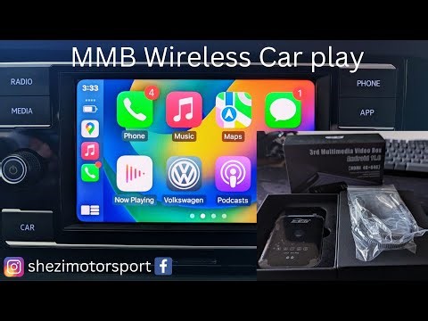MMB 4 in 1 Wireless CarPlay Install on VW Atlas