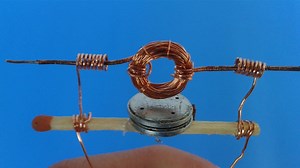 How to Make a Simplest Motor at Home