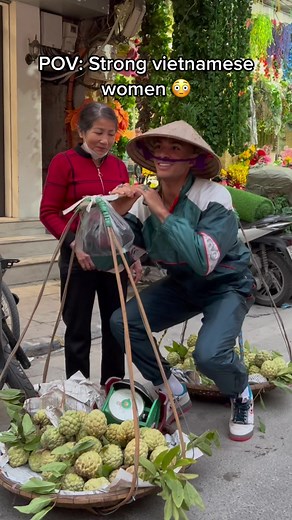Strong Vietnamese Women Carrying Heavy Weight Daily