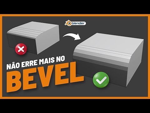 How to create a BEVEL (correctly) in Blender 3D + TIPS!