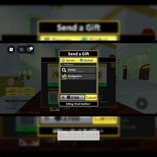 I Gifted Fruit Notifier 😳