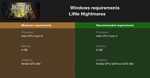 Little Nightmares System Requirements — Can I Run Little Nightmares on My PC?