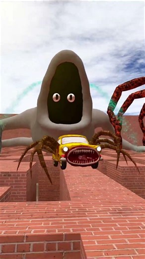 Who Makes Car Eater Cry In Maze #shorts