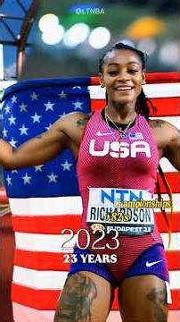 Sha'Carri Richardson: The Journey of a Rising Sprint Icon!#ShaCarriRichardson #TrackAndField #shorts
