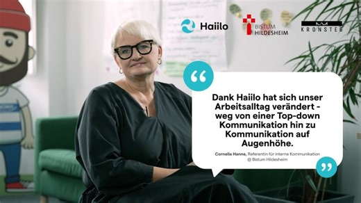 Bistum Hildesheim Haiilo – Wie ein Intranet Austausch statt Top-down-Kommunikation fördert | Aaron Böning