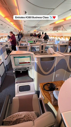 Emirates A380 Business Class Experience