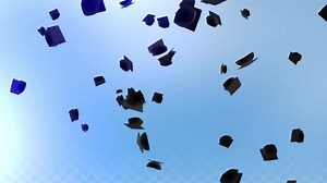 Throwing Graduation Caps Pack - Stock Motion Graphics | Motion Array