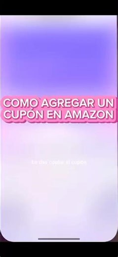 Cómo agregar un cupón en Amazon? Aquí te dejo el paso a paso, sígueme en Ig para más tips de compras
