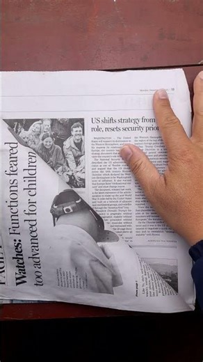 ASMR Newspaper Page Turning for Deep Sleep 💤 Paper Sounds shorts