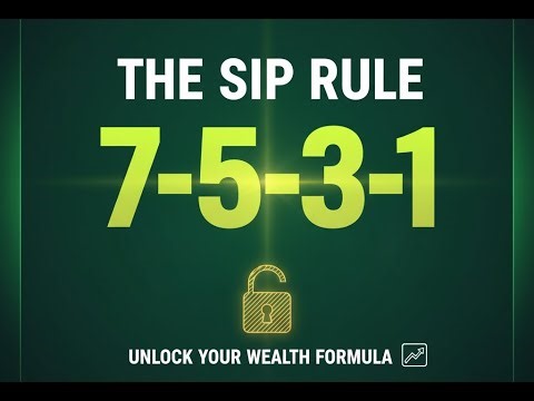 SIP Rule for Beginners: 7-5-3-1 Formula to Build Wealth