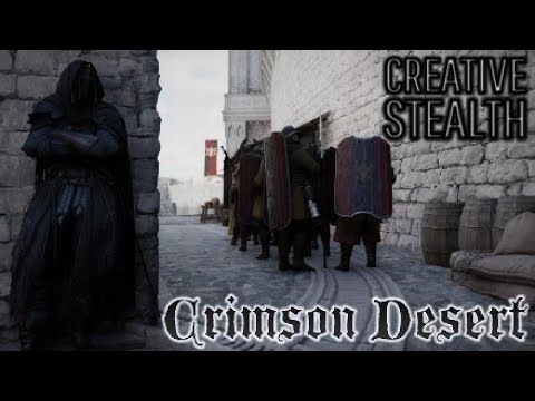 Crimson Desert Stealth Gameplay Assassin Build & Tips Storm Veil Combat + Disguise Gameplay
