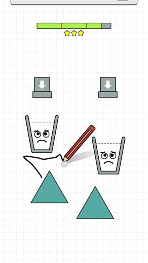 Happy glass game level 54..