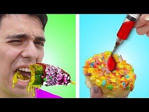 8 FUNNY PRANKS AND HACKS ON FRIENDS AND FAMILY | FUN DIY FOOD PRANK IDEAS