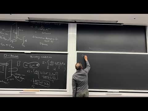 Introduction to String Theory, Lecture 26