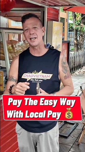 Paying With QR Codes in Vietnam 🇻🇳 | Cashless Life in Da Nang Is Wildly Easy 📱